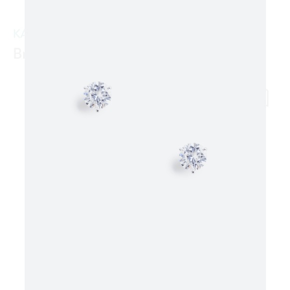 Kate Spade Brilliant Statements Trio Prong Studs - Picture 1 of 1